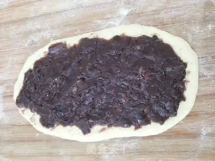 Make Red bean pie step 10