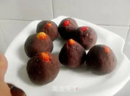 Make Strawberry Dafu step 5