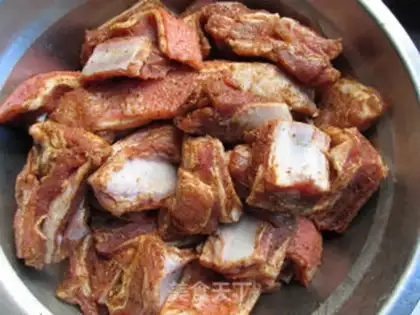 Make Vegetable roasted lamb chops step 2