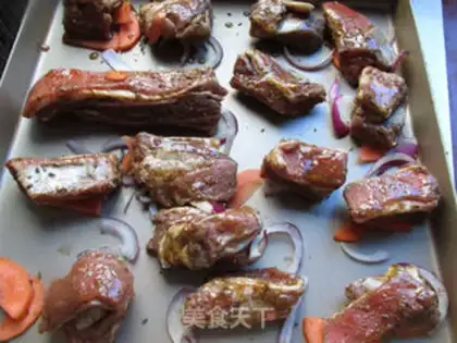 Make Vegetable roasted lamb chops step 5