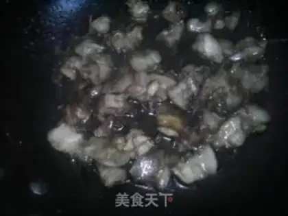 Make Mushroom fried meat step 2