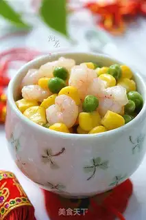 Make Corn pea shrimp step 9