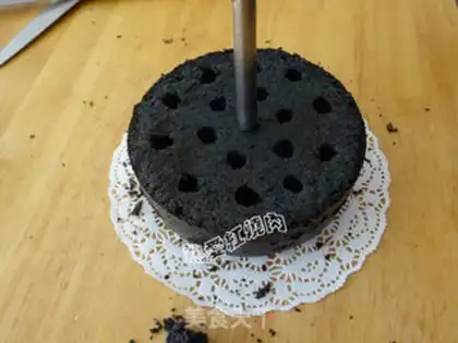 Make A beehive coal cake step 11