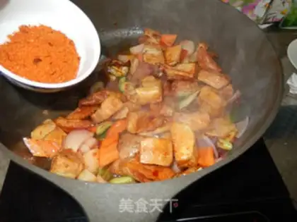 Make A tofu for a dry pan step 9