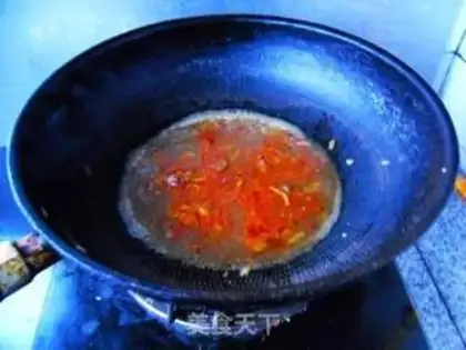 Make Precious red oil tofu step 6