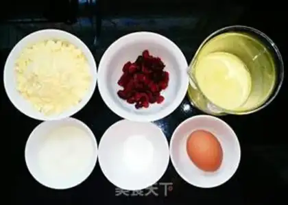Make Cranberry corn marfin step 0
