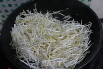 Make A green bean sprouts of cranberry step 2