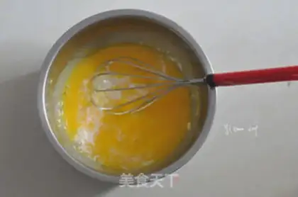 Make Banana cotton cake step 3