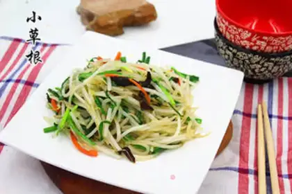 Make A green bean sprouts of cranberry step 5