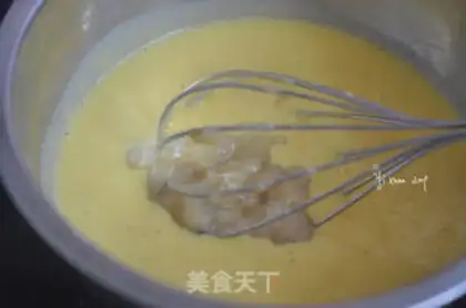 Make Banana cotton cake step 8