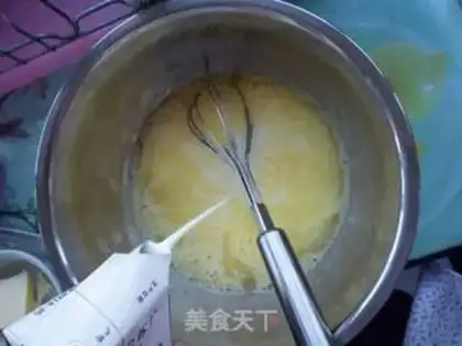 Make The durian cake step 1