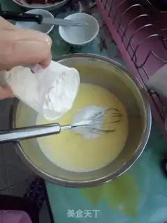 Make The durian cake step 5