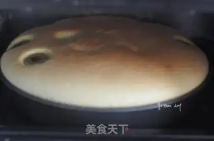 Make Banana cotton cake step 13