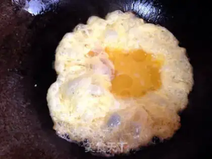 Make Peaches pointy egg soup step 2