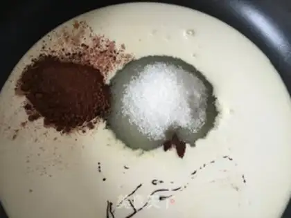 Make Chocolate taffy step 1