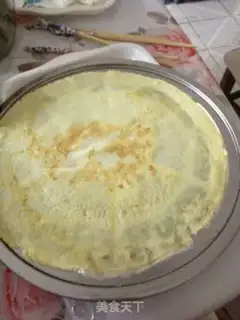 Make The durian cake step 9