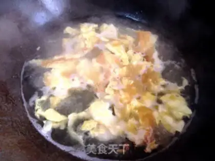 Make Peaches pointy egg soup step 3