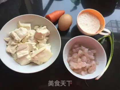 Make Shrimp tofu pie step 0