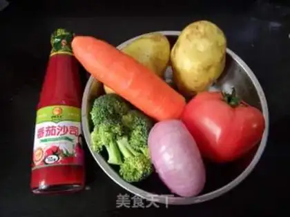 Make Vegetable calf soup step 1