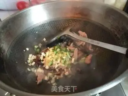 Make Hangzhou mushu meat step 11