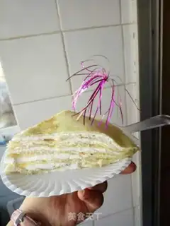 Make The durian cake step 15
