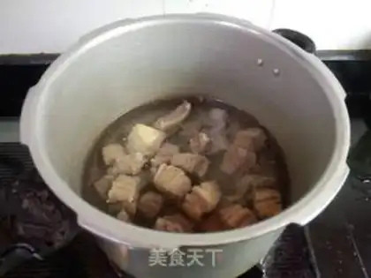 Make Vegetable calf soup step 4