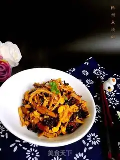 Make Hangzhou mushu meat step 14