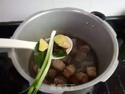 Make Vegetable calf soup step 5