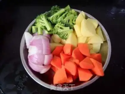 Make Vegetable calf soup step 6