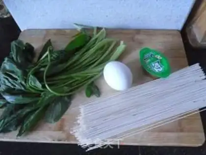 Make Breakfast egg noodles step 0