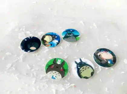 Make Crystal lollipop step 1