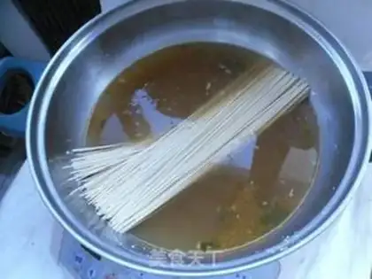 Make Breakfast egg noodles step 3