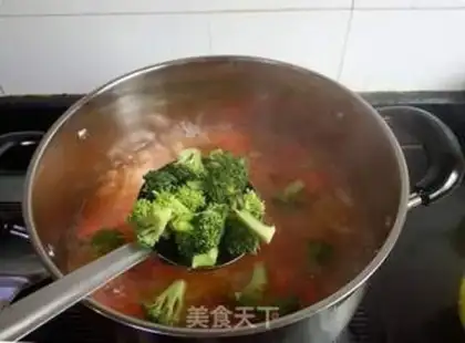 Make Vegetable calf soup step 13