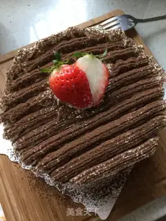 Make Six-inch chocolate mousse cake step 10