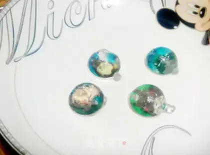 Make Crystal lollipop step 9