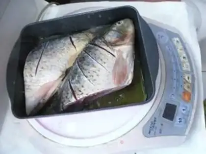 Make Fried carp step 3