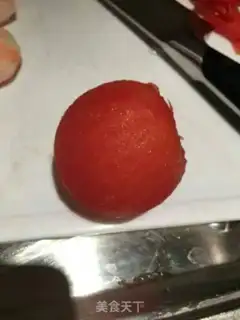 Make Tomato shrimp pasta step 1