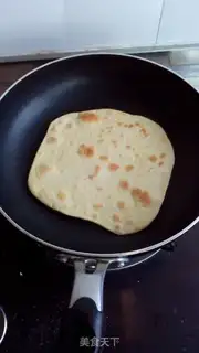 Make Mexican chicken burrito step 12