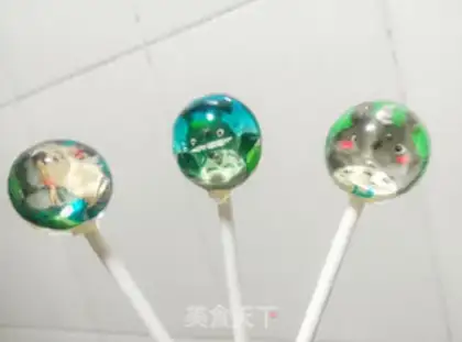 Make Crystal lollipop step 15