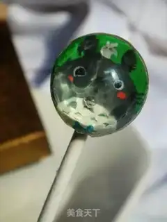 Make Crystal lollipop step 16