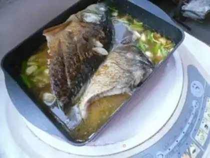 Make Fried carp step 8