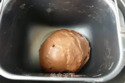 Make The cranberry cocoa bag step 5
