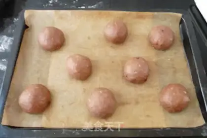 Make The cranberry cocoa bag step 10
