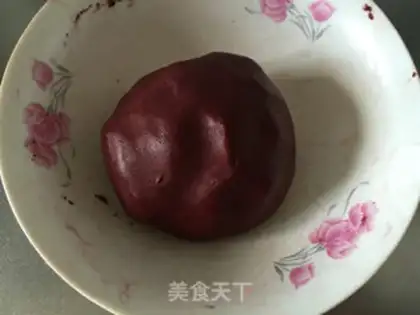 Make Red bean souffle step 1