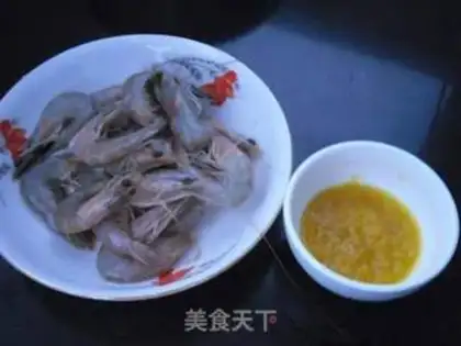 Make Blonde shrimp step 0