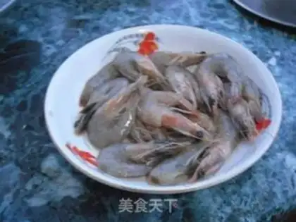Make Blonde shrimp step 4