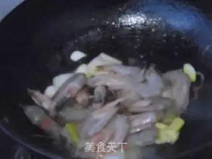 Make Blonde shrimp step 6