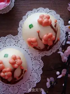 Make Flower buns step 14