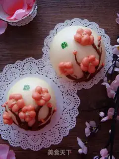 Make Flower buns step 15