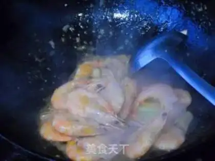 Make Blonde shrimp step 12